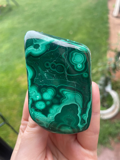 Malachite Freeform – Transformation, Protection & Heart Healing