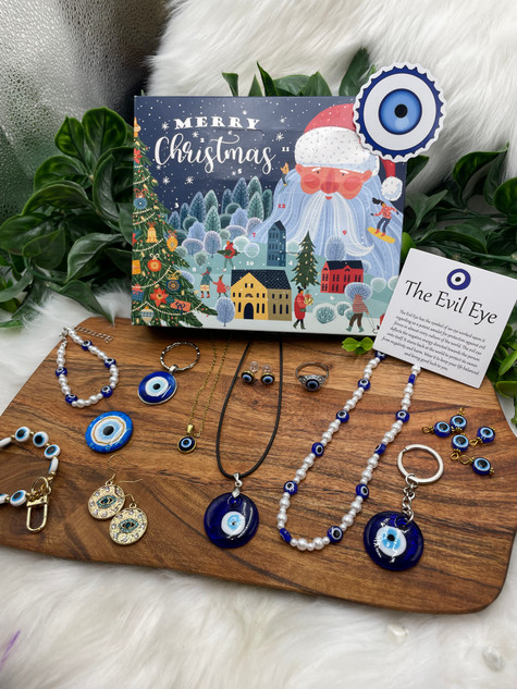 12-Day Evil Eye Advent Calendar – Protection, Luck & Daily Surprises