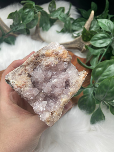 Pink Amethyst Cluster 4 – Peace, Heart Healing & Gentle Protection
