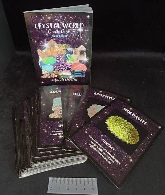 Crystal world oracle cards