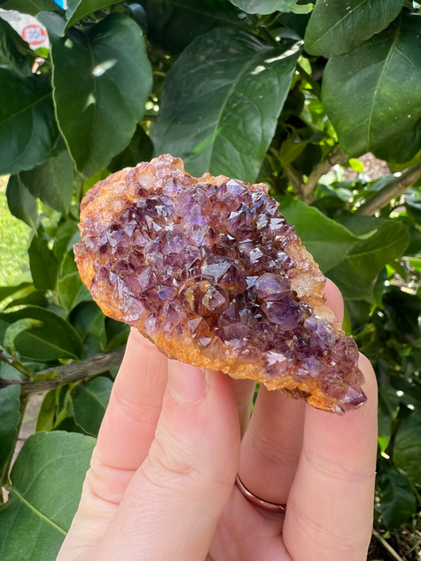 Iron-Rich South African Amethyst  – Grounding Protection & Spiritual Calm
