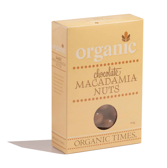 Organic Chocolate macadamias