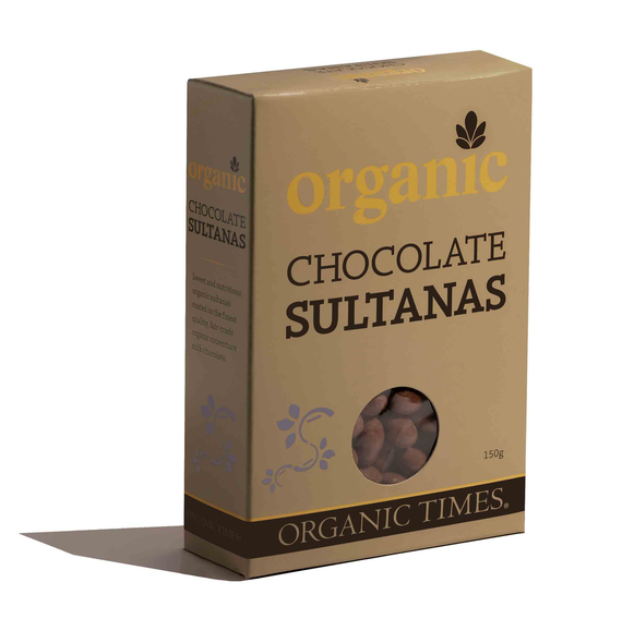 Organic Chocolate Sultanas