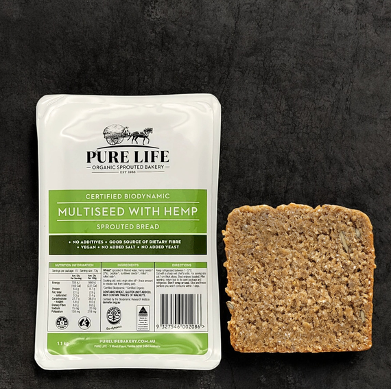 MultiSeed Hemp Sprouted Bread