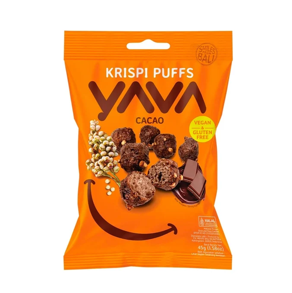 YAVA Krispi Puffs - Cacao