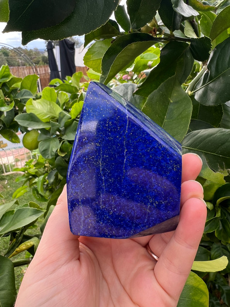 A Grade Lapis Lazuli Freeform 2 – Wisdom, Truth & Third Eye Activation