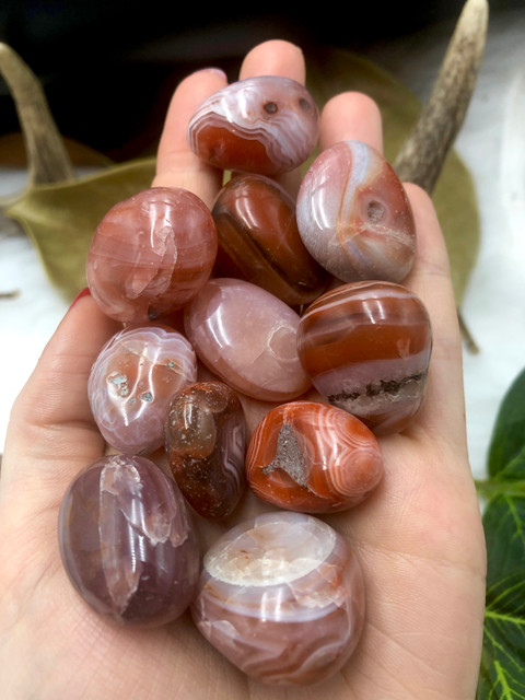 red agate tumble