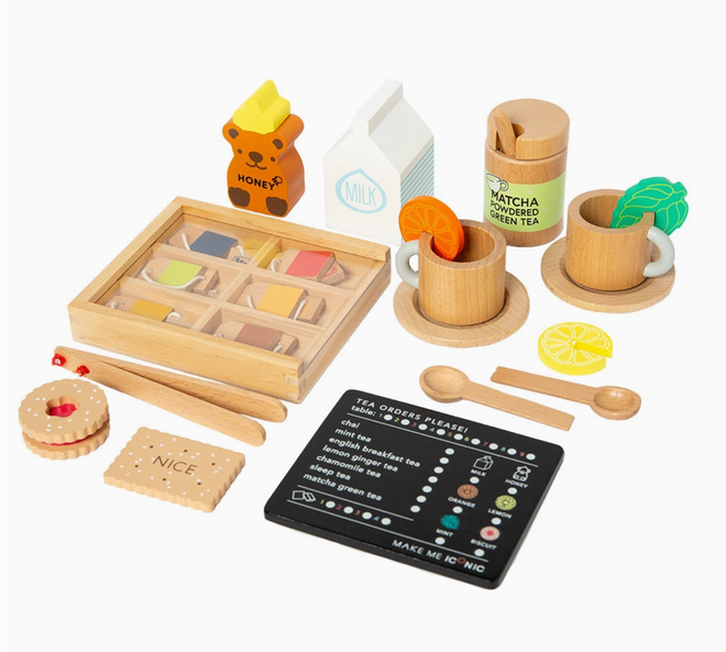 Herbal Tea Play - Wooden Toy Set