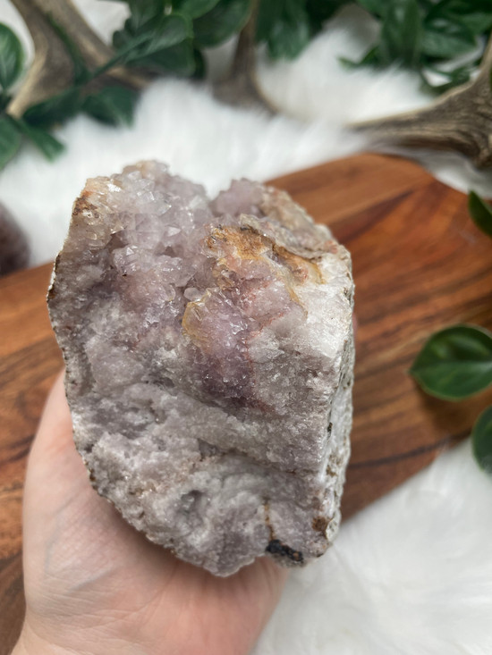 Pink Amethyst Cluster 4 – Peace, Heart Healing & Gentle Protection