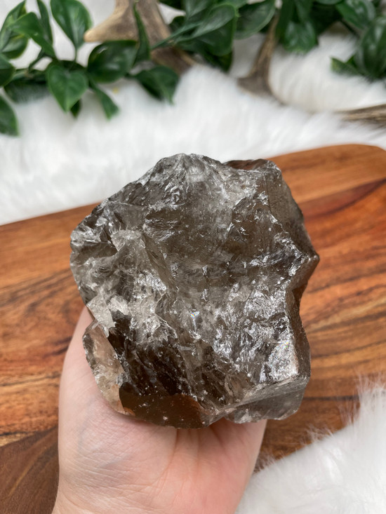 Natural raw Smokey Quartz
