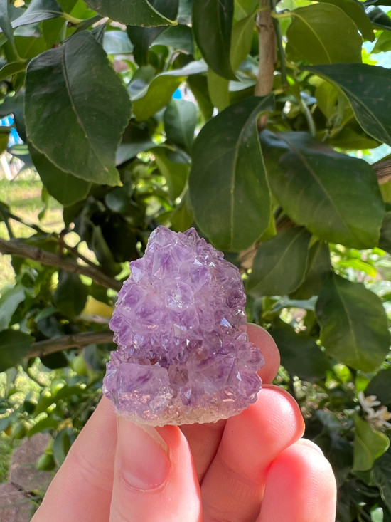 Spirit Quartz clusters, a sparkling crystal for harmony, spiritual growth and uplifted energy. Beautiful for meditation, display and sacred spaces.