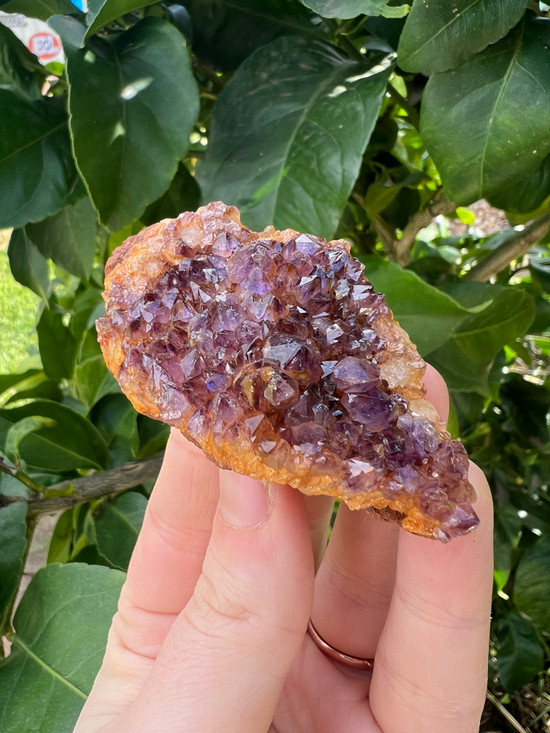 Iron-Rich South African Amethyst  – Grounding Protection & Spiritual Calm