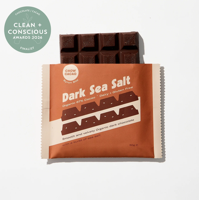 Chow Cacao - Dark sea salt