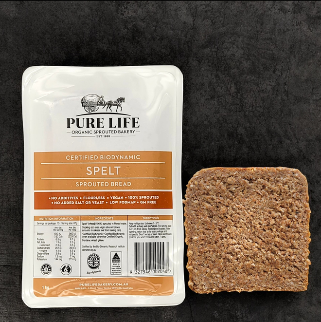 Spelt Sprouted Bread