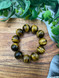 Tiger’s Eye Statement Bead Bracelet – Strength, Courage & Protection