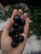 obsidian tumbled stones