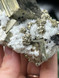 A Grade Pyrite on Quartz with Galena collector specimen for abundance, protection, grounding and clarity. A striking natural mineral display piece.