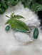 Green Aventurine facial roller for soothing skincare rituals, heart healing, luck and abundance. A beautiful crystal beauty tool for calming self-care and facial massage.