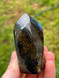 Labradorite Flame for protection, intuition and transformation. A magical crystal piece to support energetic shielding, inner wisdom and spiritual connection.