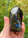 Labradorite Flame for protection, intuition and transformation. A magical crystal piece to support energetic shielding, inner wisdom and spiritual connection.