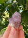 Spirit Quartz clusters, a sparkling crystal for harmony, spiritual growth and uplifted energy. Beautiful for meditation, display and sacred spaces.