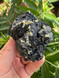 Raw Schorl Black Tourmaline cluster for protection, grounding and energetic cleansing. A powerful crystal for boundaries, space clearing and steady calm.