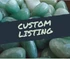 Custom listing - -Bee M