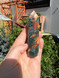 Red Moss Agate tower no.3