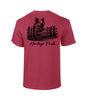 Heritage Pride Mens Pig At The Fence Short Sleeve T-Shirt