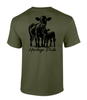 Heritage Pride Mens Mom Cow & Baby Calf Short Sleeve T-Shirt