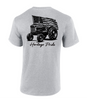 Heritage Pride Mens Farming Tractor In The Field Short Sleeve T-Shirt