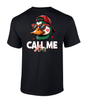 Heritage Pride Men's Funny Valentine's Day Mallard Duck Call Me Short Sleeve T-Shirt
