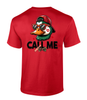 Heritage Pride Men's Funny Valentine's Day Mallard Duck Call Me Short Sleeve T-Shirt