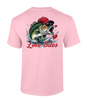 Heritage Pride Men's Funny Valentine's Day Bass Fishing Love Bites Short Sleeve T-Shirt