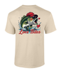 Heritage Pride Men's Funny Valentine's Day Bass Fishing Love Bites Short Sleeve T-Shirt