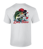 Heritage Pride Men's Funny Valentine's Day Bass Fishing Love Bites Short Sleeve T-Shirt