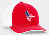American Flag Farm Animals Youth Trucker