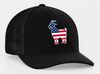 American Flag Farm Animals Youth Trucker