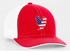 American Flag Farm Animals Youth Trucker