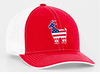 American Flag Farm Animals Youth Trucker