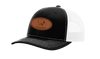 Georgia Cotton Boll Leather Patch Trucker