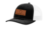 Georgia Peach Leather Patch Trucker