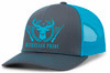 Heritage Pride Deer Head with Guns Antlers Outdoors Mens Embroidered Mesh Back Trucker Hat