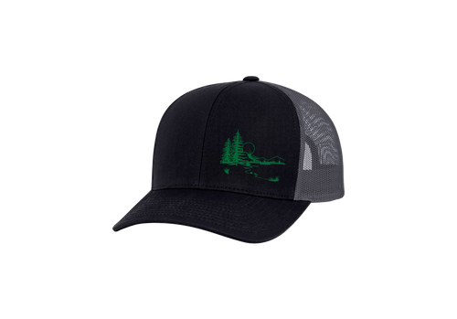 Scenic Mountain View Trucker