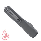 Ultratech ZBP Gen III T/E OTF Knife Natural Clear Aluminum (3.5" Apoc)