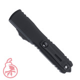 Ultratech ZBP Gen III D/E OTF Knife Black Aluminum (3.5" Black Serr)