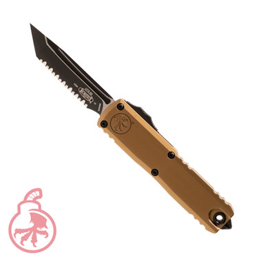 UTX-85 GEN IV T/E BLACK FULL SERRATED TAN