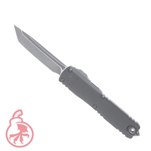 Ultratech ZBP Gen III T/E OTF Knife Natural Clear Aluminum (3.5" Apoc)