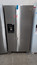 New 33" Wide Stainless Steel Side-by-Side Refrigerator