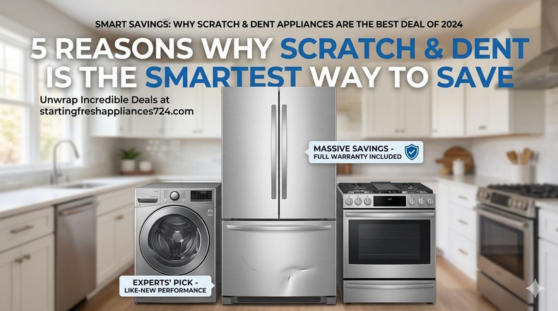 5 Reasons Why Scratch-and-Dent Appliances Are the Smartest Way to Save in 2026